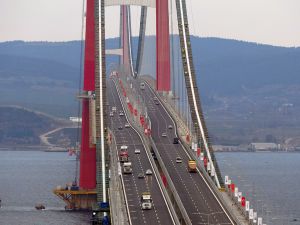 Simgelerin köprüsü 1915 Çanakkale Köprüsü'nde araç geçişleri başladı