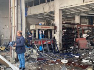 Diyarbakır'da sanayi sitesinde patlama: 5'i ağır 7 yaralı