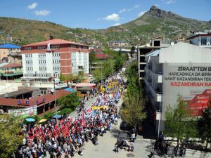 Dersim’de 1 Mayıs Coşkuyla Kutlandı