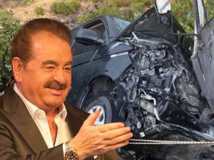 Ünlü sanatçı İbrahim Tatlıses, Bodrum'da trafik kazası geçirdi!